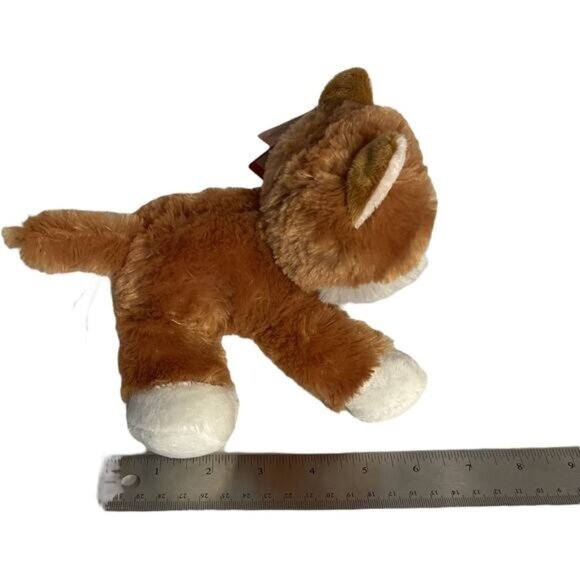 Aurora World Sunshine Tabby Blue Eye Kitty Kitten Cat Plush Stuffed Animal Toy - Picture 5 of 6